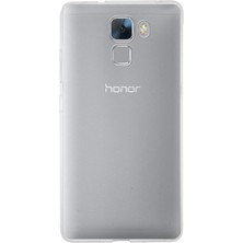 Kılıfmania Huawei Honor 7 Kapak 1mm Şeffaf Silikon Kılıf