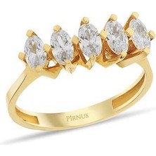 Pirnus Diamond - Yüzük - 14 Ayar Altın - Gramı : 2.91