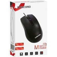 Concord C-17 Kablolu Optik Mouse