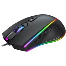 Gamenote MS1017 Kablolu Rgb Gaming Mouse Siyah