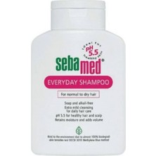 Sebamed Everyday Shampoo - Normal ve Kuru Saçlar Için 3 Adet 50 ml Seyahat Boy Sık Kullanım