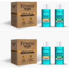 Fitness Professional Kalıcı Saç Düzleştirici Botox Brezilya Fönü Keratin Bakımı & Tuzsuz Şampuan Ev