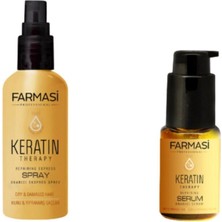 Farmasi Keratin Therapy Onarıcı Sprey 115ML ve Keratin Therapy Onarıcı Serum 30ML Birinci Kalite Ko