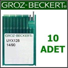 FDM Groz Beckert UYX128 Gebedur Kemer Makine Iğnesi 14 Numara