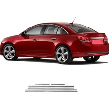 Alminox Oto Chevrolet Cruze Sd Krom Cam Çıtası 6 Prç 2009 Üzeri