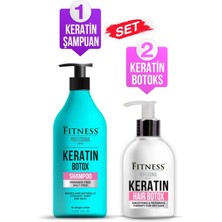 Fitness Professional Saç Onarıcı Canlandırıcı Keratin Botox 250 ml ve Şampuan Seti 1000 ml