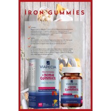 Viapecia Multivitamin + Iron Gummies 60 Gummies