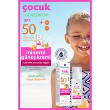 Dermavia Spf+50 Çocuk Yüz ve Vücut Koruma Mineralli Güneş Kremi 100 ml