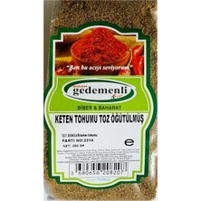 Gedemenli Keten Tohumu Toz  Öğütülmüş Glutensiz 250 gr