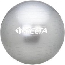 Delta 55 cm Dura-Strong Deluxe Gümüş Pilates Topu