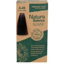 Natura Balance Natural Cosmetic Natura Balance 4.45 Etkileyici Kahve Saç Boyası