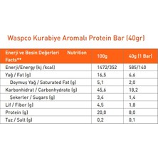 Waspco Protein Bar Kurabiye Aromalı 40 gr