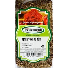 Gedemenli Keten Tohumu Tane Glutensiz 250 gr