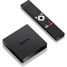 Nokıa TV-BOX-8000-BLACK TV Streaming Box 4K UHD Android Siyah