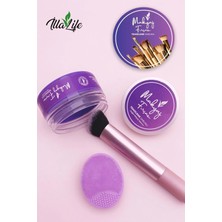 İlla Life Pure Clean Makyaj Fırçası & Süngeri Temizleme Sabunu Silikon Matı Makeup Temizleyici