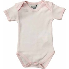 Mummy's Baby Kısa Kollu Çıtçıtlı Body Pembe