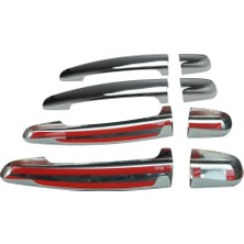 Alminox Oto Citroen C3 Krom Kapı Kolu 4 Kapı Paslanmaz Çelik 2002-2009