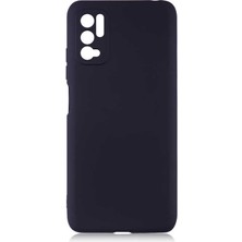 Case 4U Xiaomi Redmi Note 10 5G Kılıf Klasik Mat Renkli Yumuşak Premier Silikon Siyah