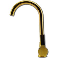 Pirima Batarya Gold (Altın) Renk 3'lü Set Evye-Lavabo-Banyo Bataryası