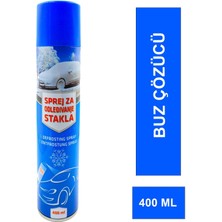 Kkdavm Buz Çözücü Sprey 400 ml Oto Cam Buz Çözücü & Buzlanma Önleyici