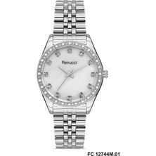 Ferrucci 12744M.01 Silver Renk Çelik Kadın Kol Saati