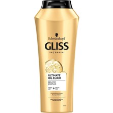 Gliss Ultimate Oil Elixir Besleyici Şampuan 500 ml ve Günlük Bakım Yağ Iksiri 75 ml