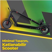 Mobil Urban Süspansiyonlu Katlanabilir Hız Sabitleyicili Elektrikli Scooter