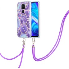 Hi Stores Redmi Note 9/10X Telefon Kılıfı - Koyu Mor