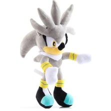 Jıngba Sonic Boom Gri (28-30 Cm) Orijinal Peluş Oyuncak