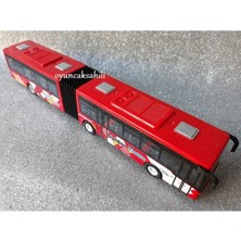 Hepsilazım Otobüs Körüklü Oyuncak 22CM Yolcu Otobüsü Kırılmaz Metrobüs