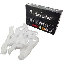 Mutfak Kitap Hamur Bonesi 20li Paket 21 İNÇ- Beyaz