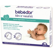 Bebedor Nasal Kit Burun Aspiratörü
