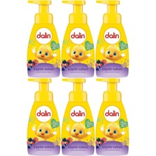 Dalin Köpük Sabun 200ML Orman Meyveli Çoçuklarınız Için 6lı Set