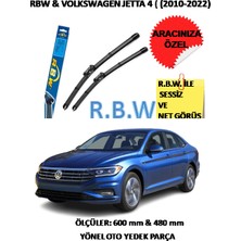 Rbw  Volkswagen Jetta 4  (2010-2022) Aracınız Için Özel Muz Tip Silecek Takımı