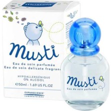 Mustela Musti  Bebek Parfümü 50 Ml Hafif ve Ferahlatıcı Özellikli