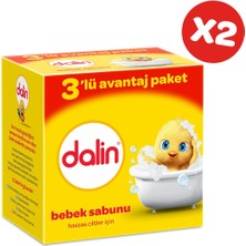 Dalin 3X100 gr Bebe Sabun 2'li Set