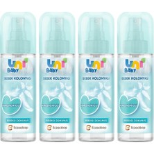 Uni Baby Kolonya Bebeksi Kokular 150 ml x 4 Adet