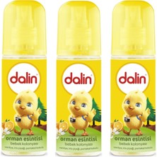 Dalin Orman Esintisi Bebek Kolonyası 100 ml 3 Adet