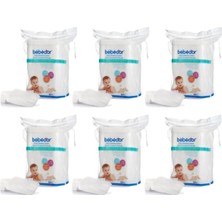 Bebedor Bebek Temizleme Pamuğu 60 Lı 6 Paket 360 Kullanım