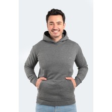 Slazenger KAPENA Erkek Sweatshirt Koyu Gri