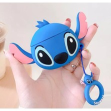 TROS Sevimli Stitch Airpods 1VE2.NESIL Darbe Emici Kılıf