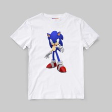 Morinna Kirpi Sonic Unisex Çocuk Tişört T-Shirt Mr-21