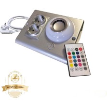 Teknoloji Elektrik Dolap ve Tezgah Altı Bluetooth Müzik Çalar Prizmatik Venüs Kablolu 3 Metre