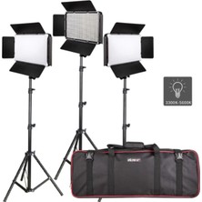 Viltrox VL-D640T Bi-Color LED Light Panel 45W ( 3'lü Set )