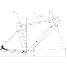 Carraro Sportive 330 Bisiklet 30V Hd Mat Koyu Gri-Haki (S/46CM)