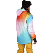 Snowsea SS7915 Cool Teddy Kadın Kar ve Kayak Montu, Bayan Renkli Snowboard Montu