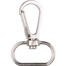 Simisso Paris Kanca Anahtarlık Ucu 3 cm | Gümüş