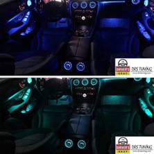 Drs Tuning Iç Atmosfer Işığı Seti Mercedes C Serisi W205 64 Renk Ledli