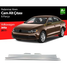 Drs Tuning Volkswagen Jetta Krom Cam Çıta 6 Prç 2011 Üzeri