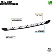 Drs Tuning Citroen Nemo Trimline Gri Arka Koruma 2008 Üzeri